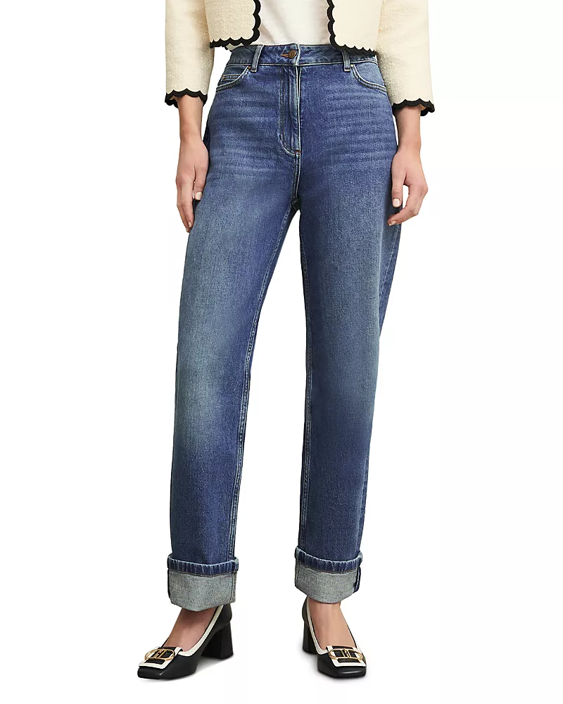 Hobbs London Limited Edition Bowood Jeans in Mid Wash