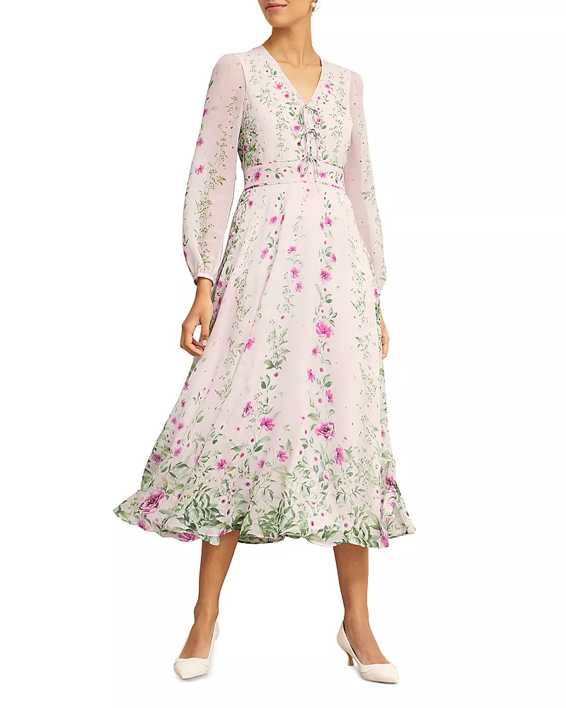 Hobbs London Fay Silk Dress