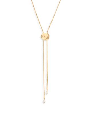 Ettika - Liquid Lux Bolo Necklace, 16.5"