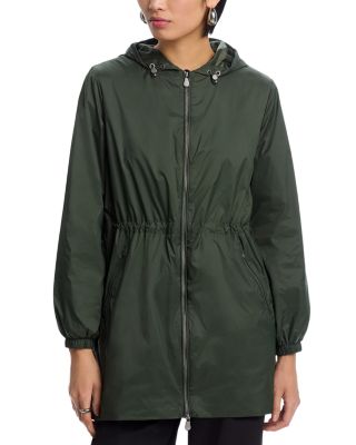 Fleur Hooded Raincoat