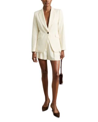 Petite Single Breasted Tailored Blazer