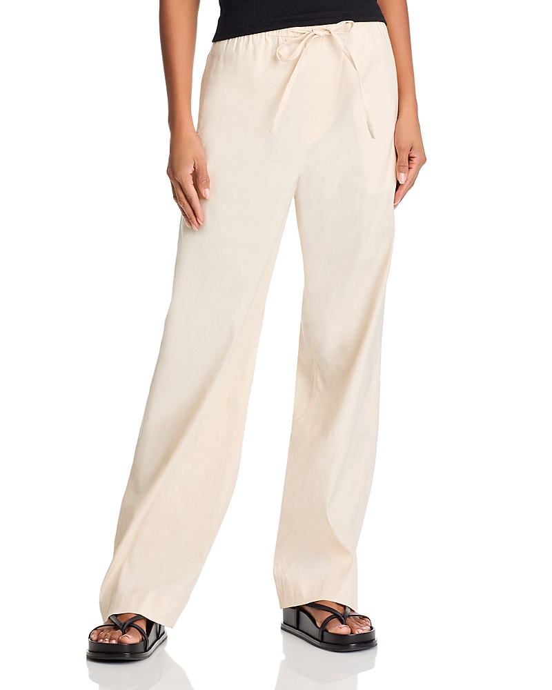 Rag & Bone Logan Linen Beach Pants Rose