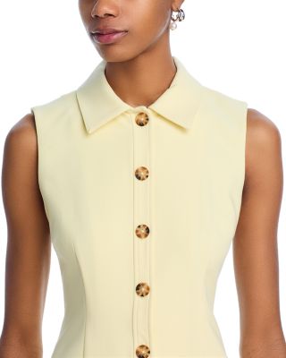 Azra Button Front Dress