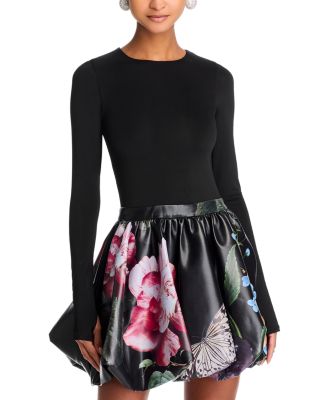 Alice and Olivia - Mixed Media Dress