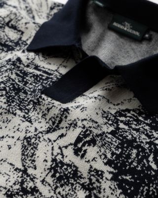 Bowlers Creek Knit Patterned Polo