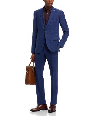 John Varvatos Star USA - Tonal Plaid Slim Fit Suit Separates