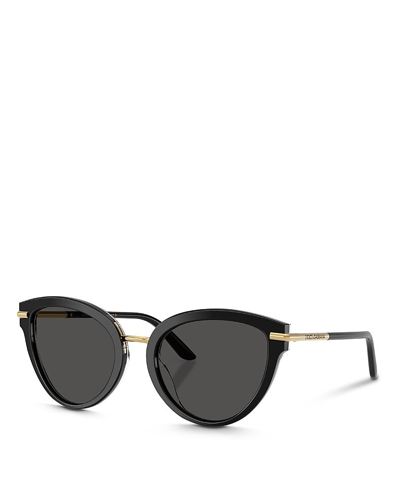 Dolce & Gabbana Dg4492 Butterfly Acetate Sunglasses In Dark Gray