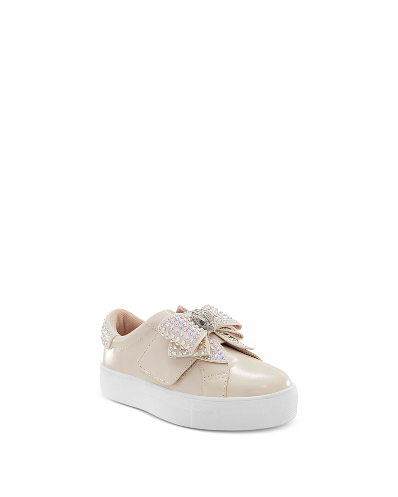KURT GEIGER GIRLS' MINI LANEY BOW SNEAKERS - BABY, TODDLER, BIG KID
