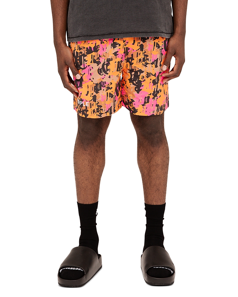 Purple Brand All Around Performance Shorts In Multi