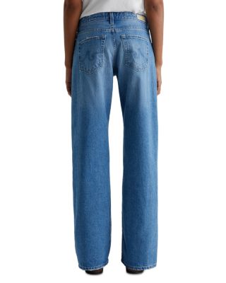 Adria Low Rise Wide Leg Jeans in Flashback