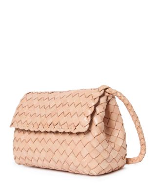 Vinnie Mini Woven Leather Crossbody