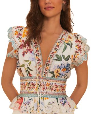 Greek Garden Blouse
