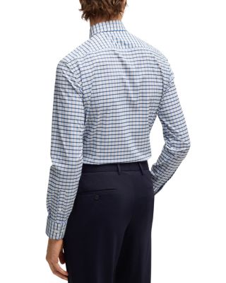 Hank Kent Slim Fit Button Front Shirt