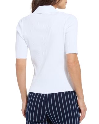 Kenzie Rib Knit Polo