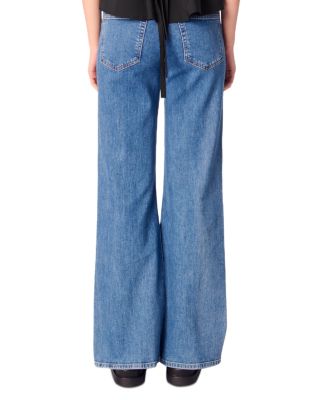 0401~embroidered COLUMBYNE jeans