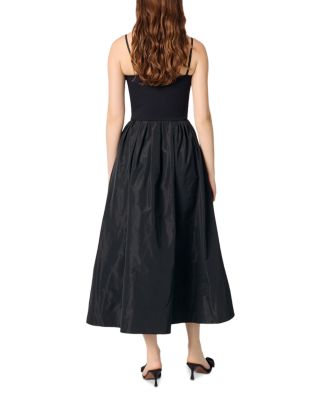 Maje Strapless Mesh and Taffeta Dress | Bloomingdale's Women