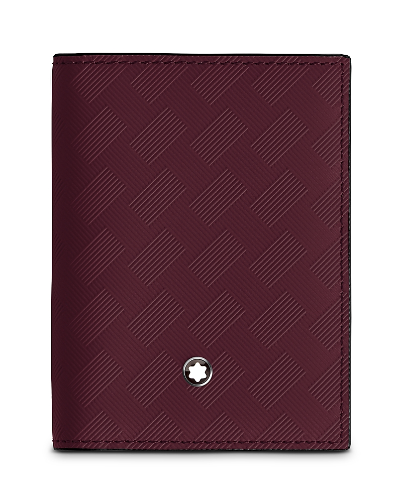 Montblanc Extreme 3.0 Leather Card Case In Dark Red