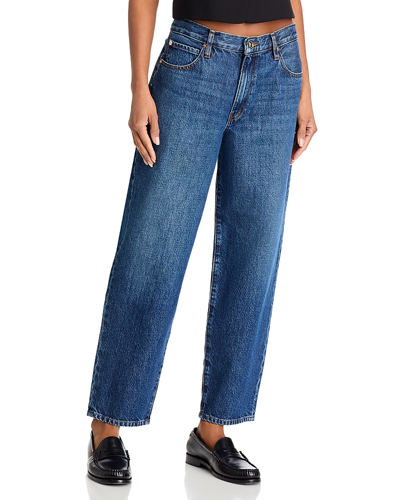 Frame The Candle High Waist Barrel Jeans In Hampshire