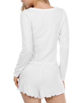 Blissful Pointelle Shortie Pajama Set