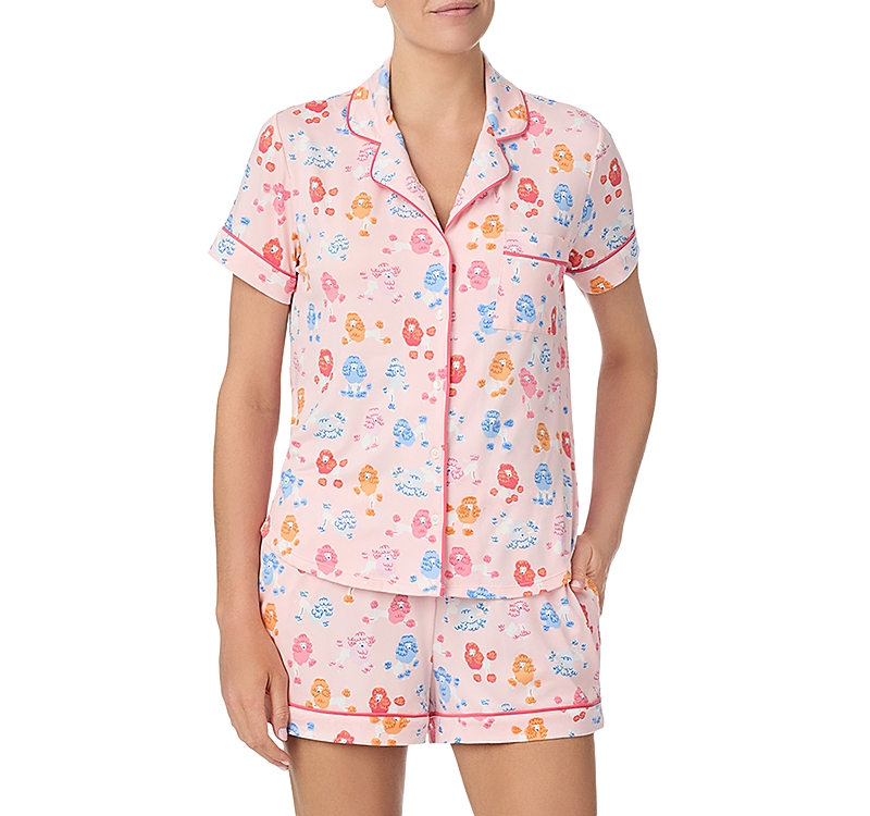 kate spade new york Jersey Boxer Pajama Set