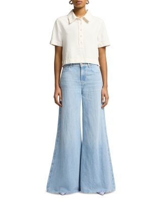 Willow High Rise Wide Leg Jeans in Kansas