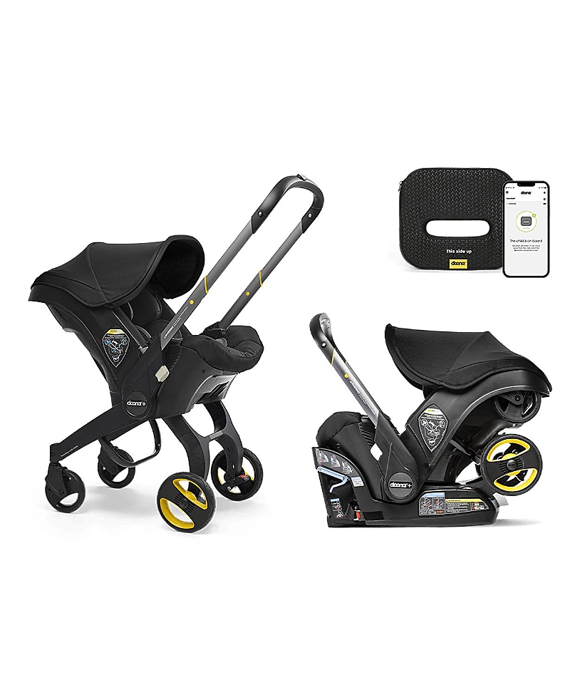 Doona Doona Baby Car Seat & Stroller SensAlert Bundle