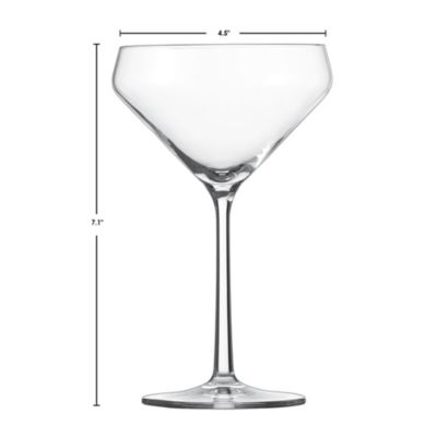 Pure Martini Glass, Set of 2