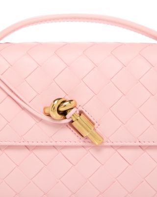 Andiamo Intrecciato Leather Clutch