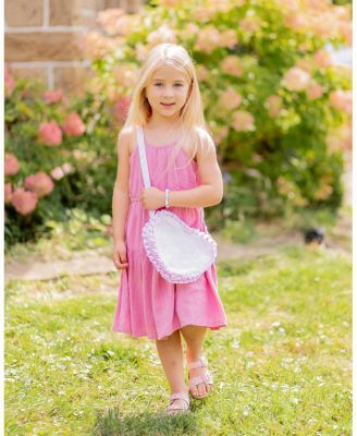 Girls' Palmer Pink Seersucker Heart Purse - Little Kid, Big Kid