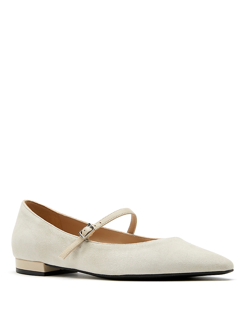 La Canadienne Women's Fritz Suede Leather Ballet Flats