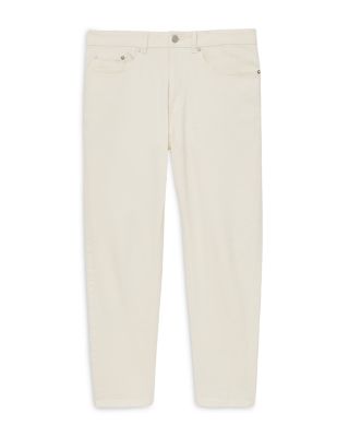 Rathbone Cropped Relaxed Fit Jeans in White