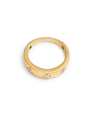 Men's Diamond Band Ring in 14K Yellow Gold, 0.25 tcw 