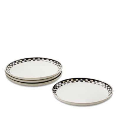 Courtly Check Everyday Small Plates, Set of 4