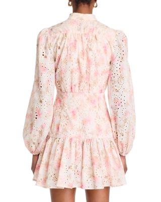 Hendry Floral Print Mini Dress