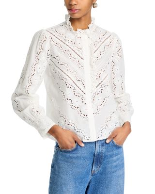 Lucy Paris - Mimi Eyelet Shirt