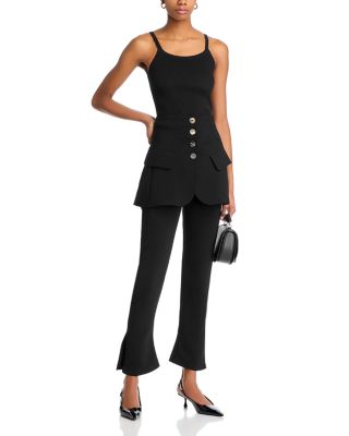 Layered Skirt Trousers