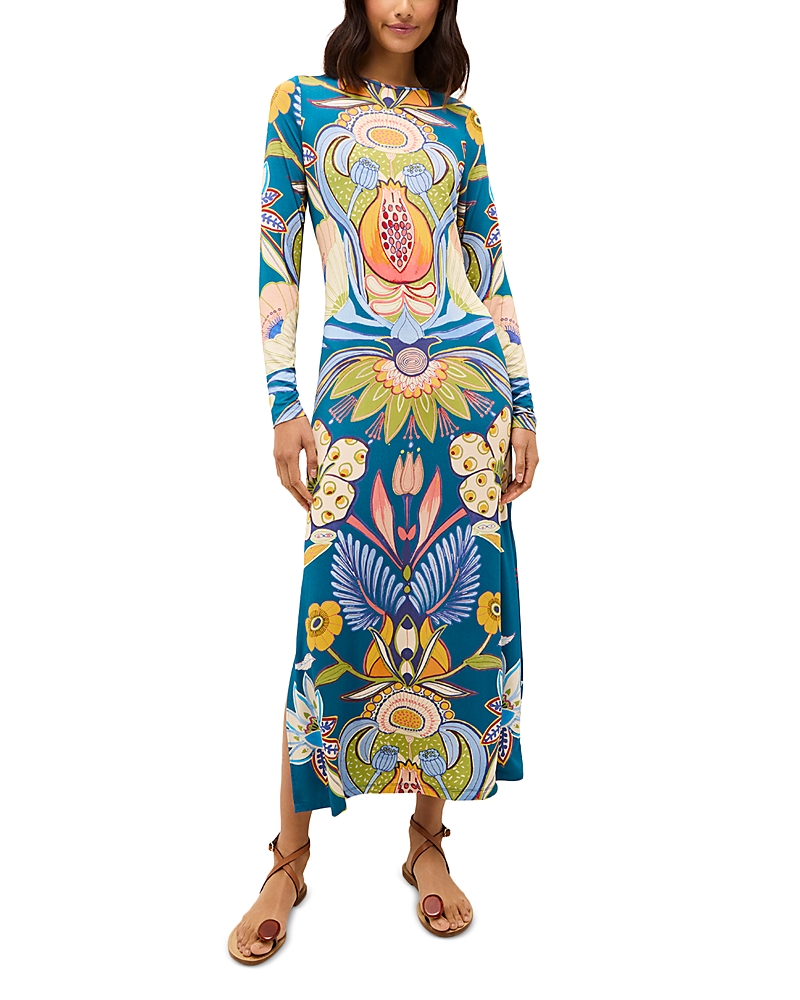 Marie Oliver Vaughn Floral Print Dress