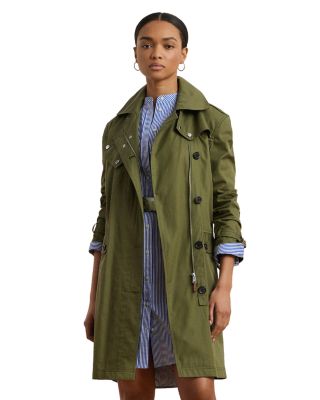 Ralph Lauren - Belted Cotton Twill Trench Coat