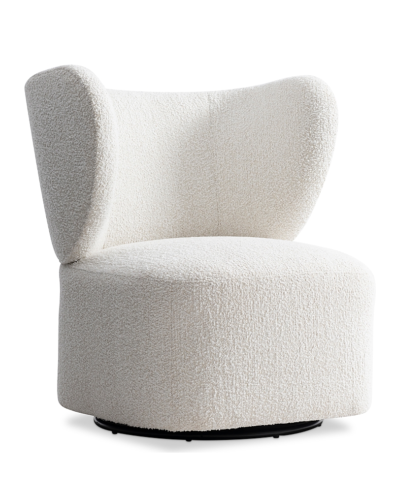 Bernhardt Lomita Swivel Chair In Cream/-