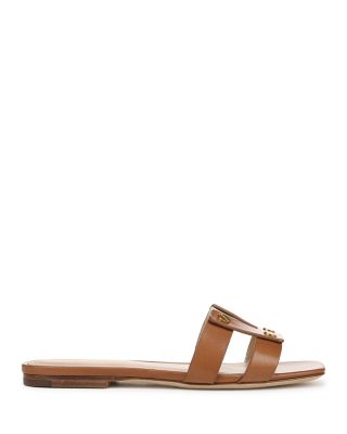 Women's Via Leather Slide Sandals