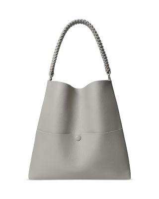Callista - Slim M Tote Oat Grained Leather