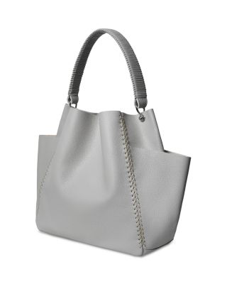 Shoulder Bag Oat Grained Leather