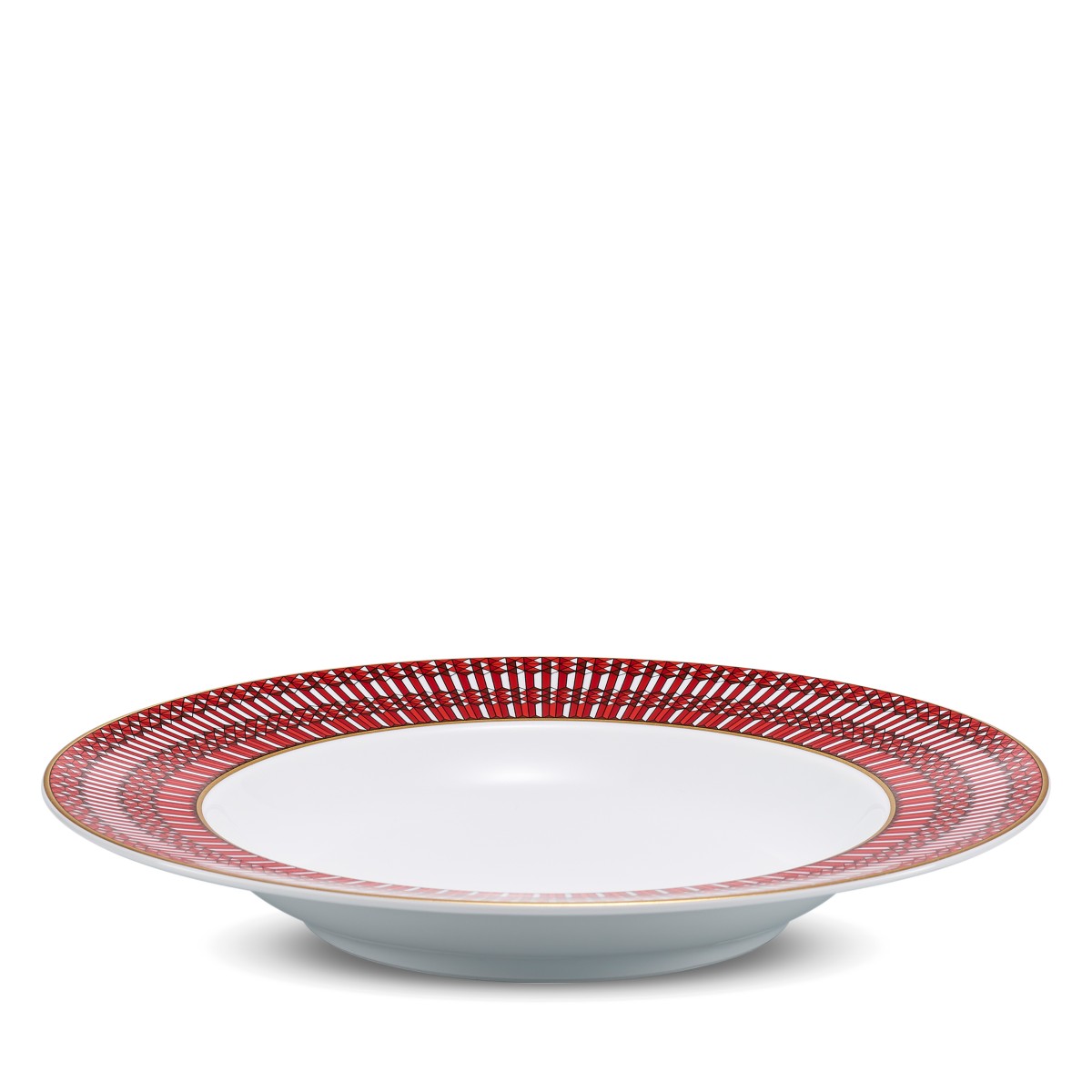 Baccarat Arcadia Soup Plate, Set of 2 in Red