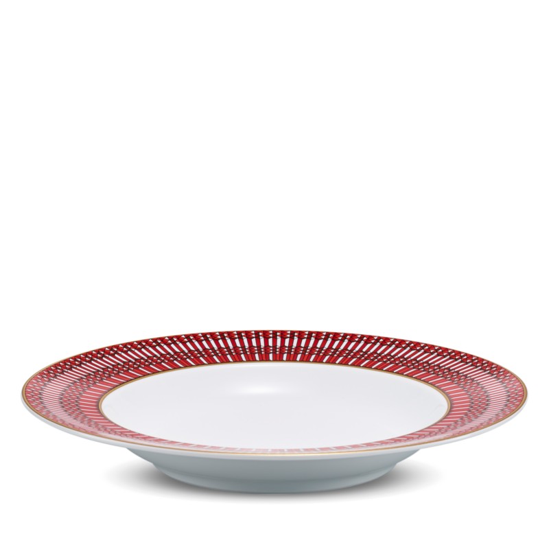 Baccarat Arcadia Soup Plate, Set of 2 in Red