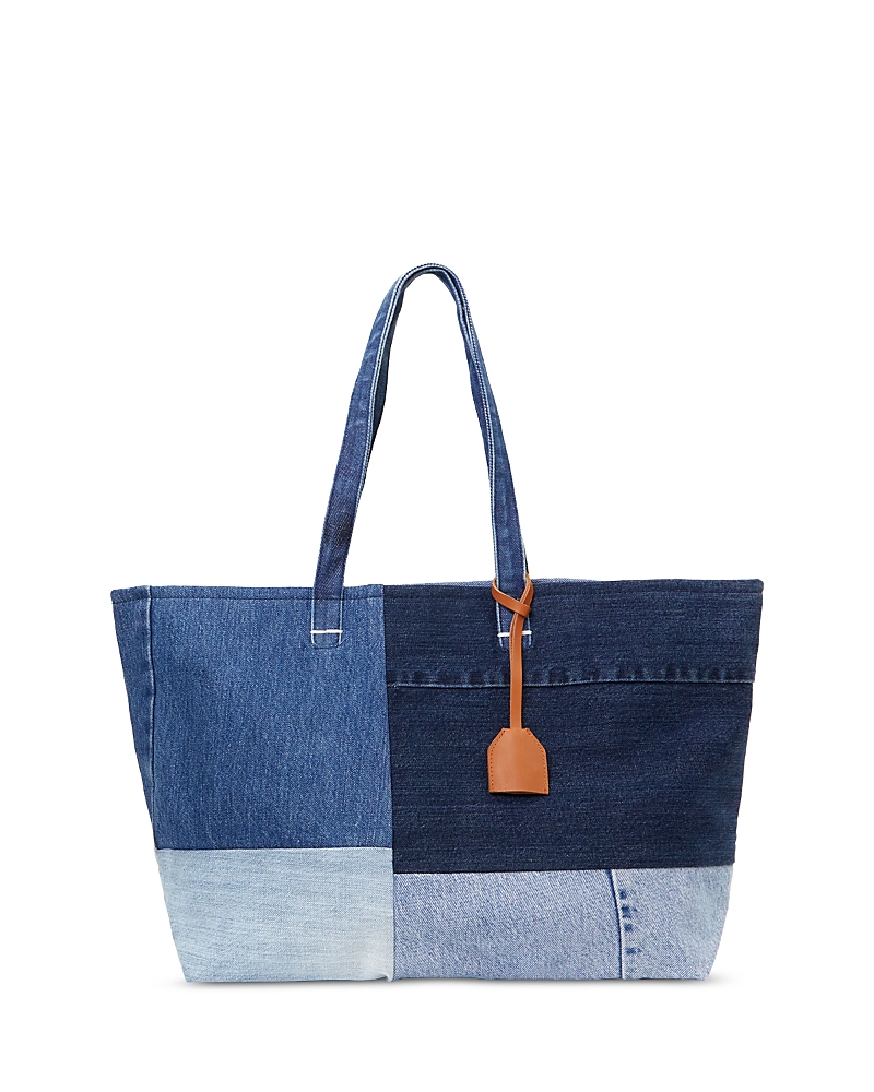Shop Clare V Volie Tote In Denim