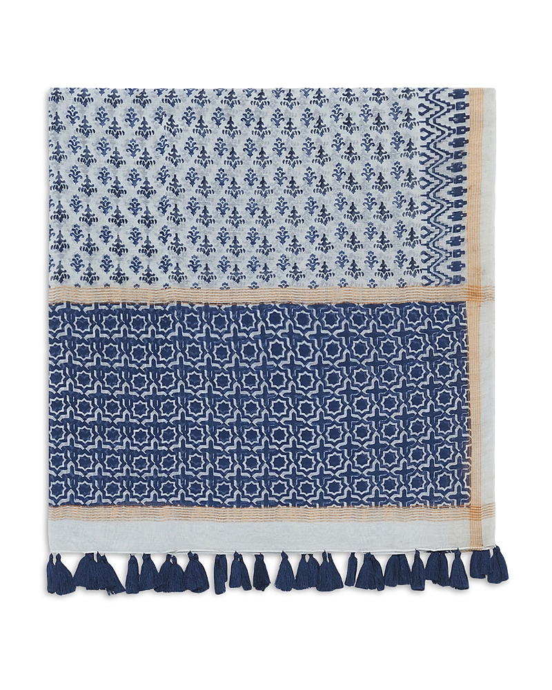 Shop Gerard Darel Olwen Tassel Trim Printed Scarf