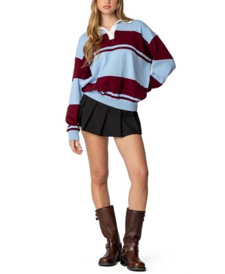 Kian Striped Polo Sweater