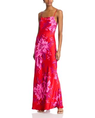 FARM Rio - Summer Fruit Maxi Slip Dress