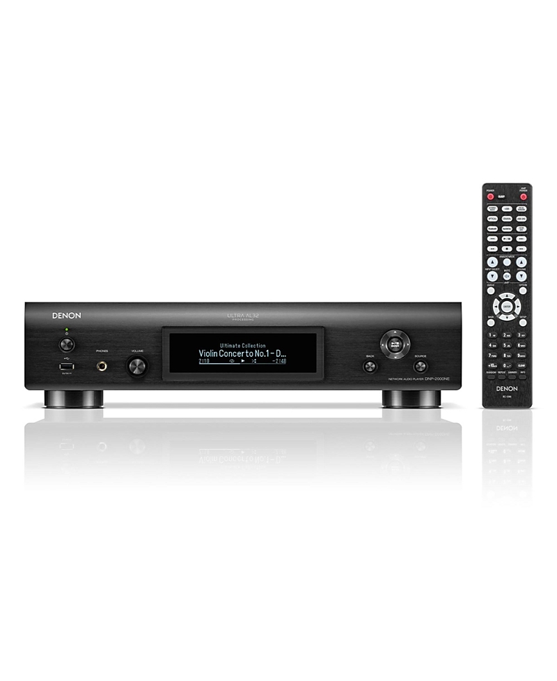 Denon Dnp-2000ne Network Player With Ultra Al32 Processing And Heos Built-in In Black