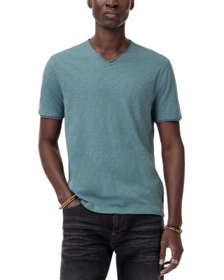 John Varvatos - Miles Slub V Neck Tee